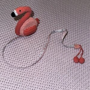 60" Retractable FLAMINGO🦩Tape Measure Pink/Tropical made in Vietnam